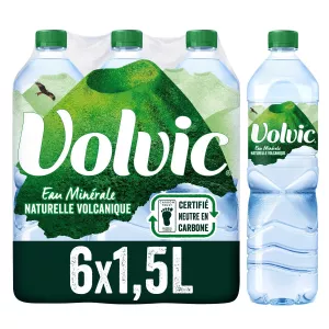 Eau Minérale Naturelle 1.5lx6  Pet - Volvic