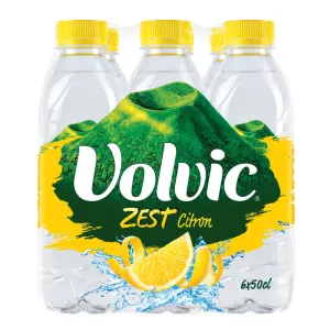 Eau aromatisée citron 6x50cl - VOLVIC