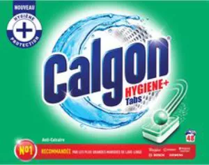 Tablettes Anti-calcaire Hygiène Plus (48 Tablettes) - CALGON