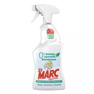 Spray Nettoyant Désinfectant 0% Residus Agressifs 500ml - ST MARC