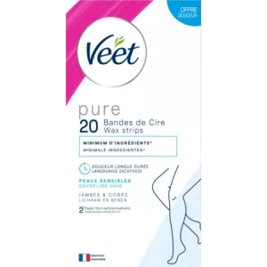 X20 Bdes Cire Jambes Vep
