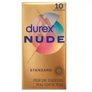 Préservatifs Standard Nude x10 - DUREX