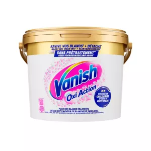 Détachant Oxi Action Blanc Poudre Efficace Dès 20° 2.7kg - VANISH