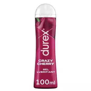 Lubrifiant Gel Intime Crazy Cherry Goût Cerise 100 ml - DUREX