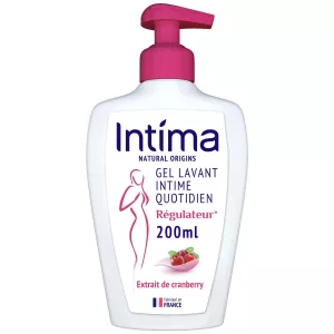 Gel Toilette Intime Natural Régulateur Cranberry Usage Quotidien 200ml -  INTIMA
