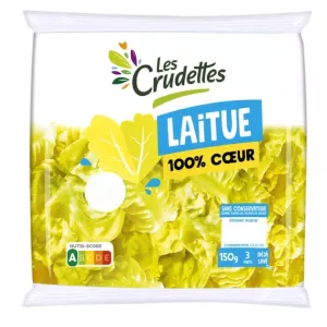 Salade Cœur De Laitue 150g - Les Crudettes