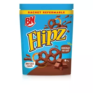 Bretzels Salés Au Chocolat Au Lait 90g - Bn