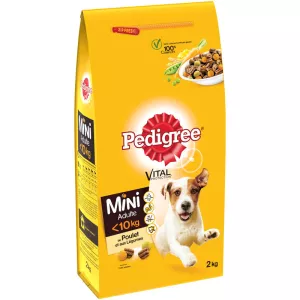 Корм для взрослых собак до 10 кг, пакет по 2 кг - PEDIGREE