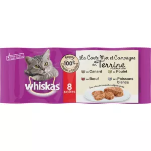 Whisk.terr.vian/pois.8x400g