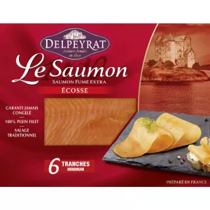 Saumon Fume Ecosse 6tr 195g