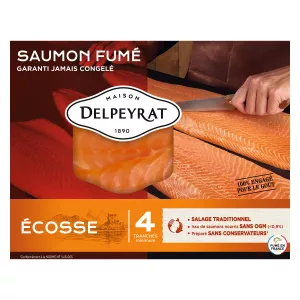 Saumon Fume Ecosse 4t 120g