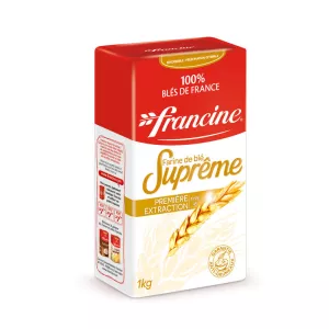 Farine de Blé Suprême, 1kg - FRANCINE