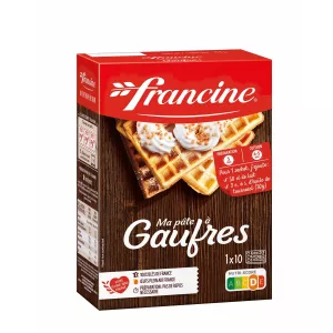 Préparation Gâteau Pâte à Gaufres 350g - Francine
