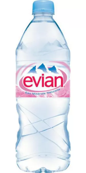 Eau minérale naturelle plate 6x1L - EVIAN