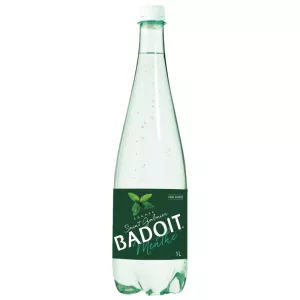 Eau minérale pétillante menthe 1L - BADOIT