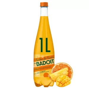 Eau Gazeuse Aromatisée Fruits Exotiques 1L - BADOIT