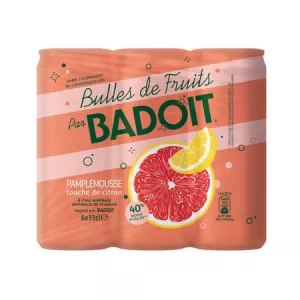 6x33cl Badoit Pamplemousse Bul
