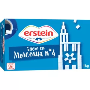 Sukari katika vipande n ° 4 1kg - ERSTEIN