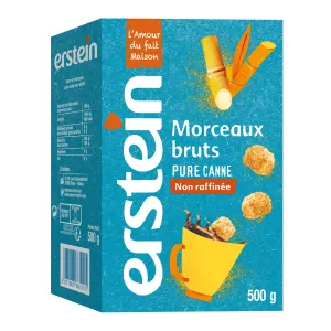 Miwa safi ya sukari isiyosafishwa 500g - ERSTEIN