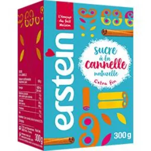 Sucre à La Cannelle Naturelle Extra-fin 300g - ERSTEIN