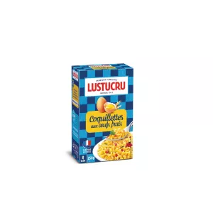 Pâtes Coquillettes Aux Oeufs Frais, 250g - LUSTUCRU