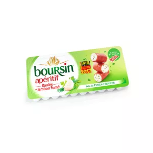 Roulé jambons fumé ail & fines herbes 100g - BOURSIN