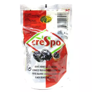 Оливки черные по-гречески 125г - CRESPO