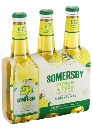 3x27 5cl サマーズビー レモンユズ - SOMERSBY