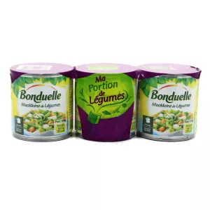 Macédoine de Légumes; 3x130g - BONDUELLE