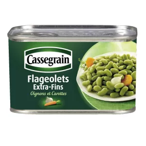 Mapezi ya Ziada ya Flageolets, 265g - CASSEGRAIN