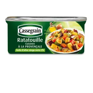 Ratatouille Cuisinée à La Provençale 185g  - CASSEGRAIN