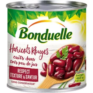 Haricots Rouges Egouttés; 310g - BONDUELLE