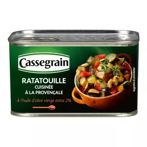 Ratatouille iliyopikwa huko La Provença Le; 380g - CASSEGRAIN