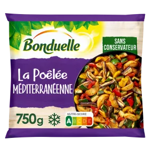 Akdeniz sebze karışımı 750 g - BONDUELLE