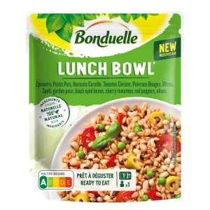 Bát ăn trưa sẵn sàng với rau và rau đánh vần; 250g - BONDUELLE