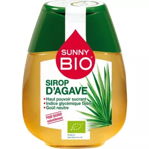 Xarope de agave biológico em frasco dosador 250 g - SUNNY VIA