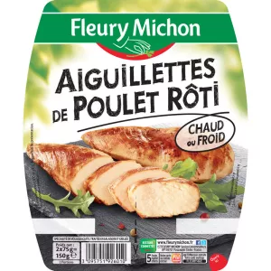 Straccetti di pollo arrosto conservato senza nitriti - FLEURY MICHON