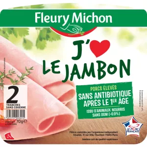 Thịt nguội 2 lát 70g - FLEURY MICHON