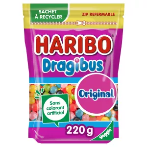 Bonbons Dragibus Original doypack 220g - HARIBO