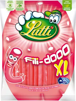Fili Dooo Xl Fraise; 180g - LUTTI