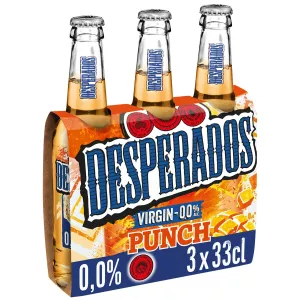 Bière Sans Alcool Aromatisée Ananas,Mangue Et Citron Vert 3x33cl - Desperados