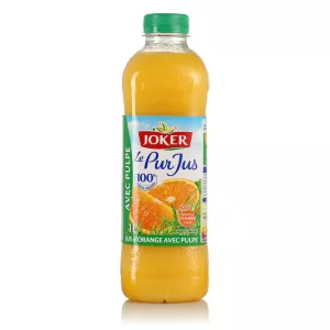 Pur jus d'orange avec pulpe  1L - JOKER