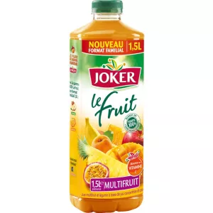 Jus multifruits sans sucres ajoutés 1,5L - JOKER