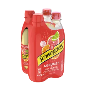 Soda 4 matunda ya machungwa 4x50cl - SCHWEPPES