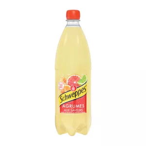 Soda saveur Agrumes 1L - SCHWEPPES