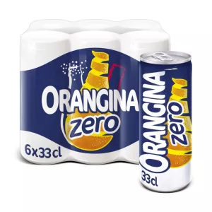 Soda Orange Zéro 6x33cl - ORANGINA