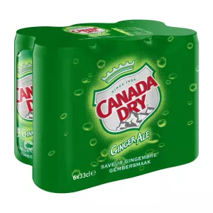 Boîte 6x33cl Canada Dry Gin Ale