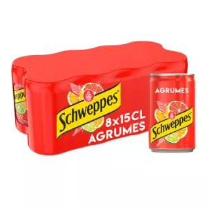 8x15cl Schweppes Agrumes