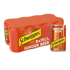 8x15cl Schweppes Ginger Beer