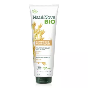 Shampoing Nourrissant À L'Avoine Cheveux Sec 250ml - NAT&NOVE BIO